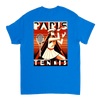 Stylish Paris Tennis T-shirt för entusiaster, tillverkad av mjukt och andningsbart material, perfekt för både avslappnade och