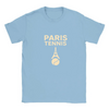 T-shirt T - shirt unique charme Paris énergie tennis valeur passion un design captivant parfait amateurs sport mode française confort supérieur grâce tissu coton doux respirant