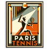 Art Deco 1922 Paris Vintage tennis print inspired by Paris and Roland Garros