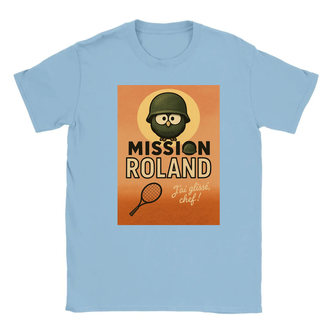 Image Light Blue de Mission Roland Tennis Tshirt 3