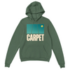  Carpet un sweat capuche épais confortable 50 % coton polyester une doublée cordon serrage poche ventrale poignets tricot côtelé parfait tous modèle unisexe douceur inégalée