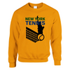 Sweater unissex New York Tennis em mistura de algodão e poliéster, confortável e estiloso, com costura dupla e corte clássico