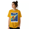 T-shirt Liège Belgium Cyclisme, ιδανικό για ποδηλάτες και καθημερινές εμφανίσεις, διαθέσιμο σε S, M, L, XL, XXL