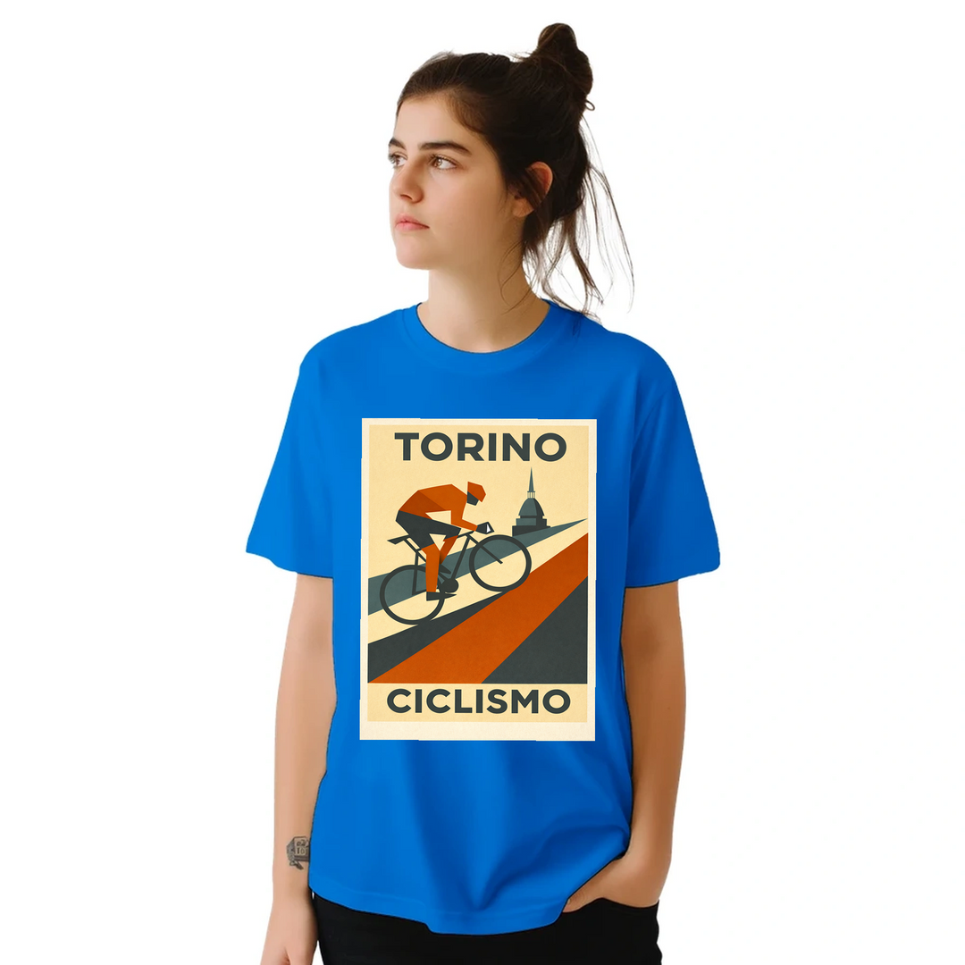 T-shirt love Turin Italy Cycling T shirt unique tee stylish design scenic routes perfect enthusiast passion beautiful city sizes available M L XL XXL