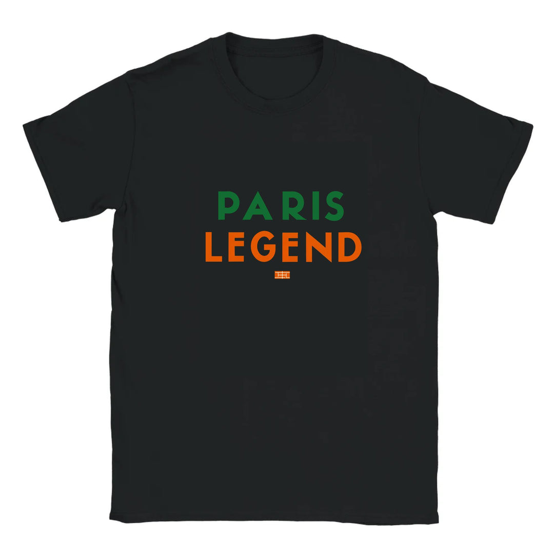 Image Black de Tshirt Tennis Paris Legend 2