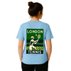 Koszulka tenisowa inspirowana Londynem, idealna dla fanów i graczy. Wykonana z wysokiej jakości bawełny, łączy styl z komfort