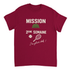 Image Red de Mission 2eme Semaine Tennis Tshirt 4 [color:red] [view:front]
