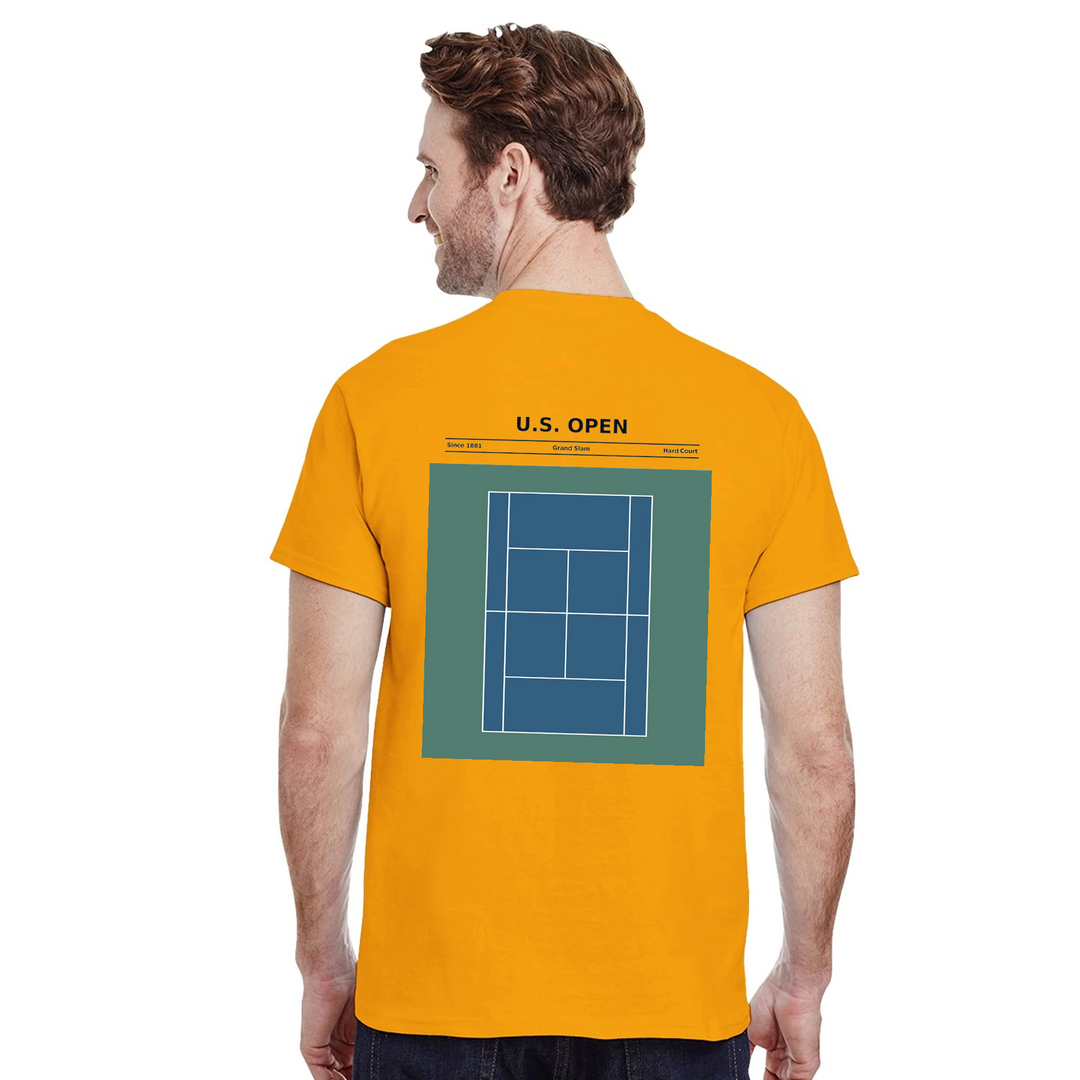 T-shirt game day style US Open Tennis T shirt fans players tee dynamic design spirit tournament stands serve ultimate comfort quality cotton