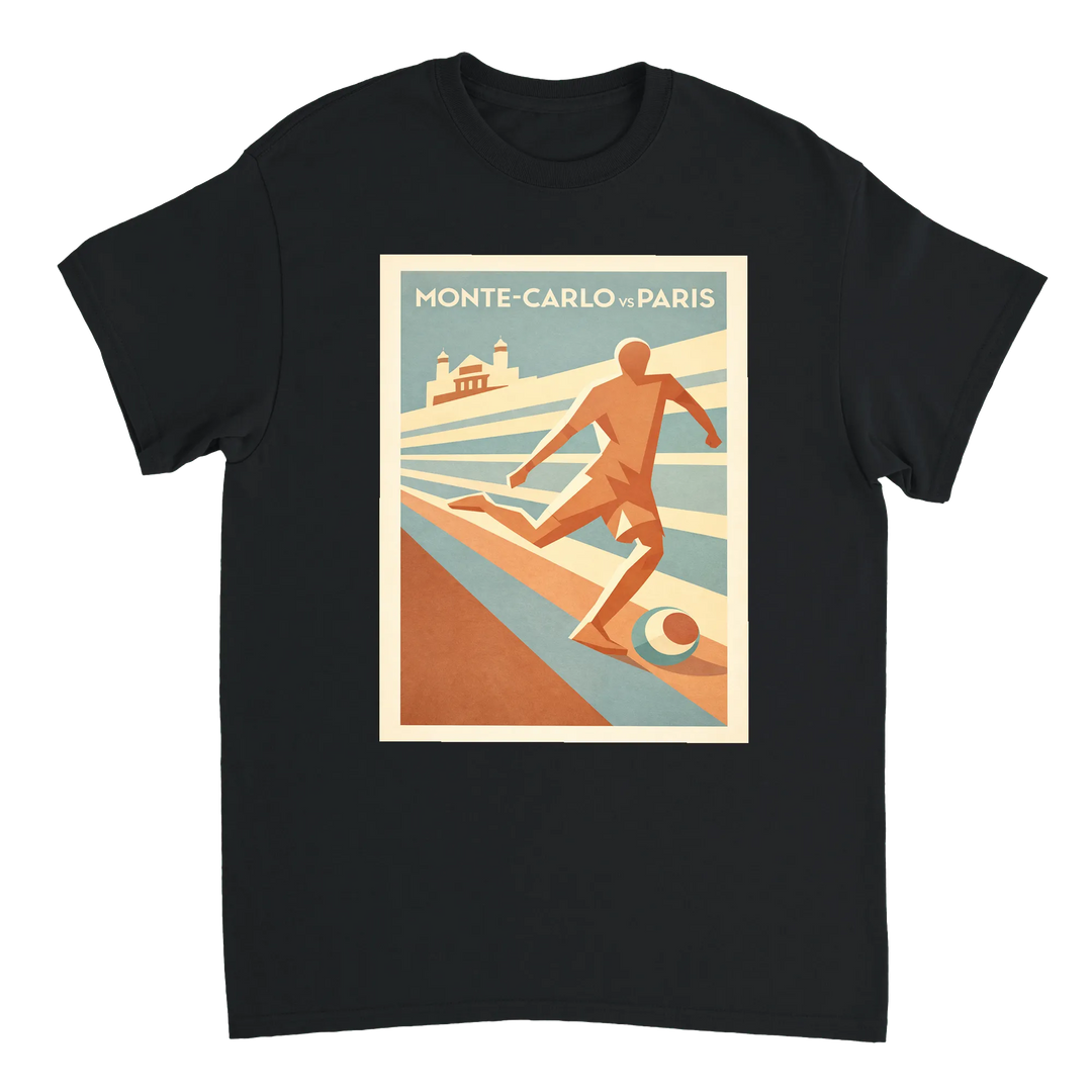 T-shirt support Monte Carlo Monaco football stylish t shirt match days casual outings tee vibrant design spirit game today passion 100 % premium cotton ultimate comfort