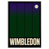 affiche exclusive Wimbledon Tennis 6 un must have tous passionnés élégantes couleurs noir gris artwork une touche chic décoration dimensions cm sublimez murs disponibles A4 A0