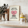 Self Love Social Club Motivation 2 poster stunning showcase black white elegance dimensions empowering piece unframed options perfect display