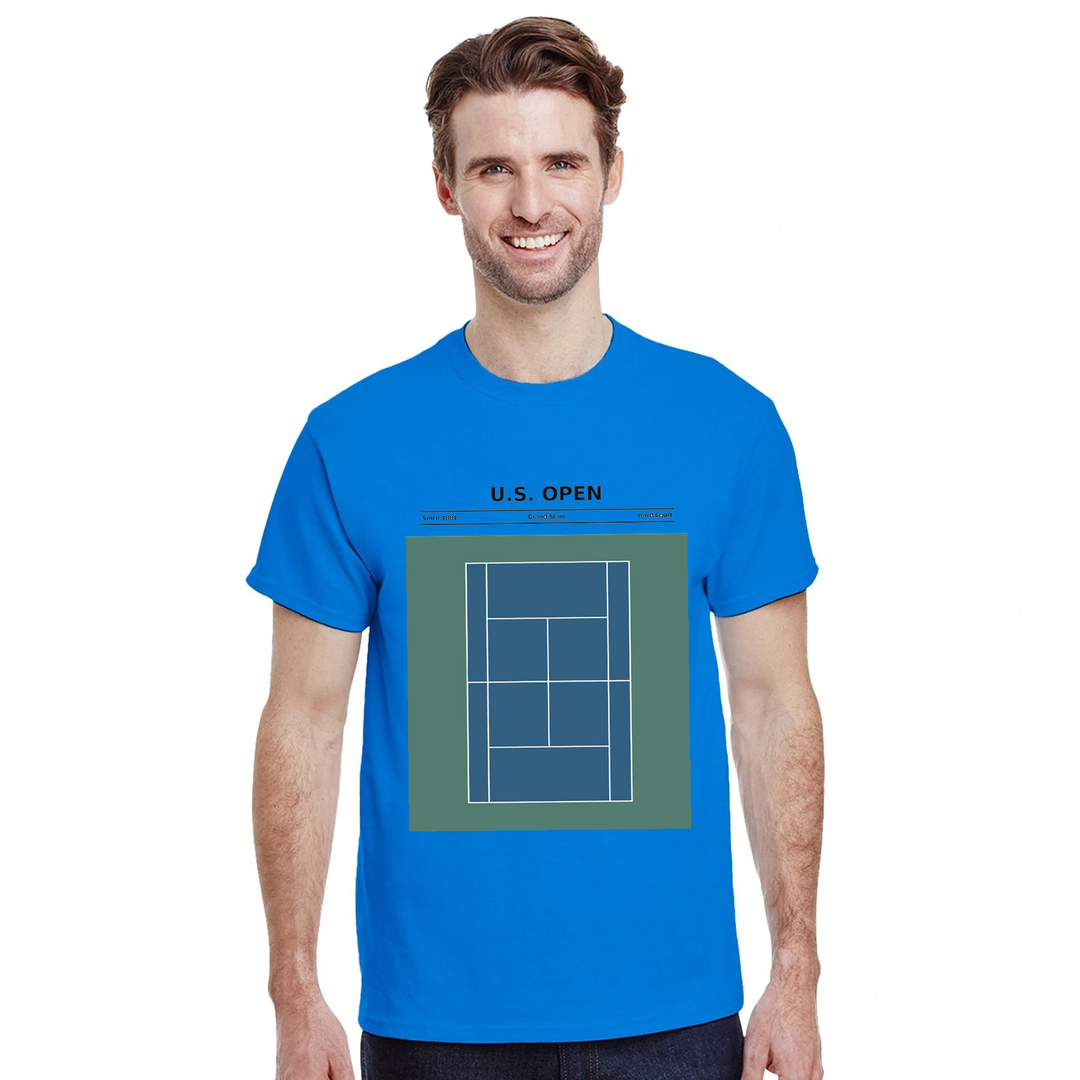 Camiseta temática del US Open, perfecta para los amantes del tenis. Confeccionada en algodón suave y transpirable, ideal para