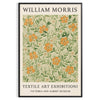 captivating William Morris botanical poster vintage charm modern elegance serene gray brown hues print perfect space size A4 cm A0