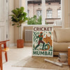 ムンバイのスポーツ文化を祝うクリケットテーマのポスター。グレーとホワイトの洗練されたデザインで、クリケット愛好者に最適です。サイズはA4、30x40cm、50x70cm、60x80cm、A0からお選びいただけます。