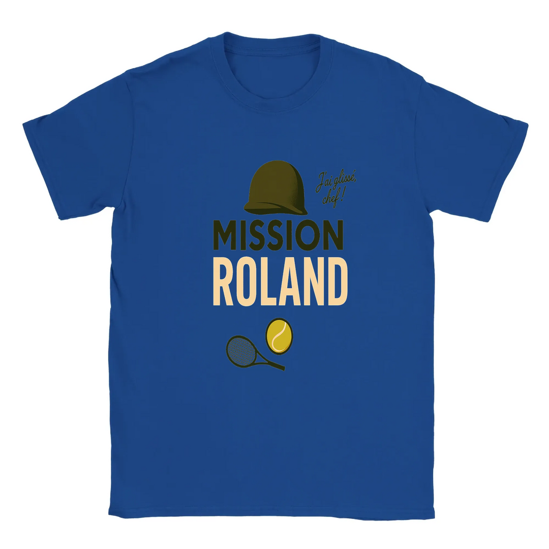Image Navy de Mission Roland Tennis Tshirt 2