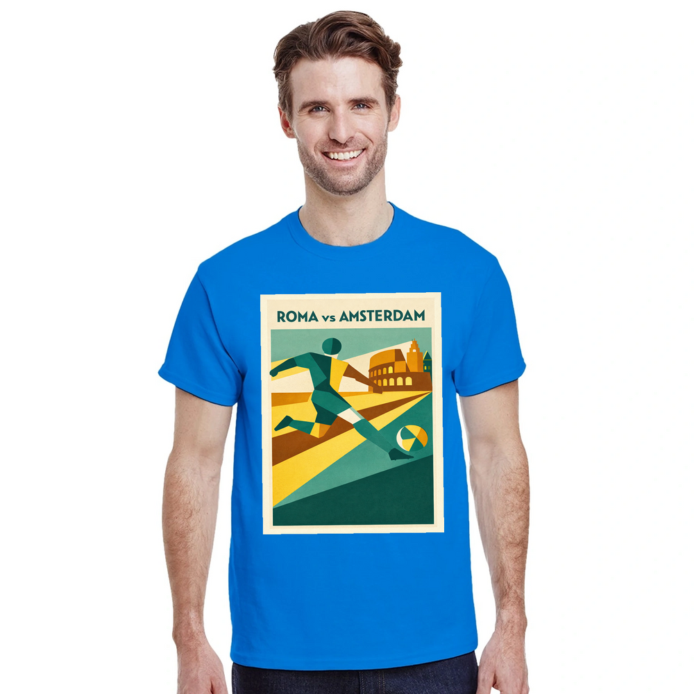 T-shirt passion Rome football stylish t shirt bold design spirit Eternal City tee perfect match days casual outings comfortable available variety sizes today fandom fit S M L XL XXL