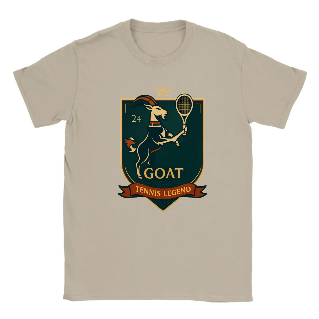 Image Sand de Tshirt Tennis GOAT Nole
