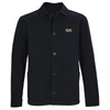 New York Tennis 3 Embroidered Jacket trendy elegant unisex piece high quality organic cotton twill intricate chest embroidery convenient patch side pockets durable construction style wear