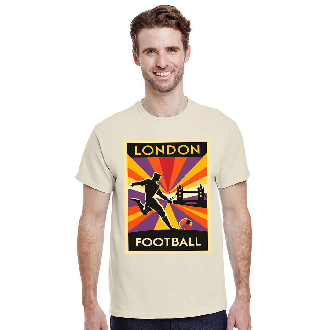 Stylisches T-Shirt, das deine Leidenschaft für Londoner Fußball zeigt. Ideal für Spieltage oder Freizeit, aus weichem, atmung