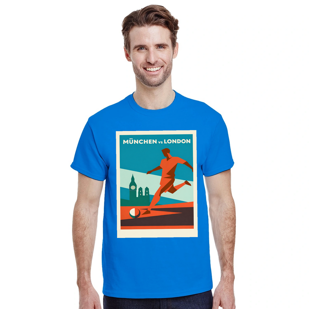 T-shirt love Munich legendary football scene stylish Germany T shirt comfort tee perfect matches casual outings yours today passion sizes available M L XL XXL