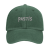 Image Green de Vintage Cap Pastis Marseille - Embroidered Design