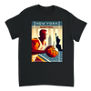 T-shirt T - shirt basket new-yorkais parfait passionnés sport emblématique design unique une touche style garde-robe Achetez amour ville un tissu coton doux respirant