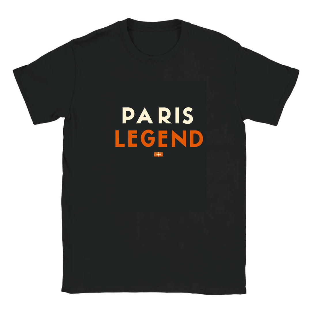 Image Black de Tshirt Tennis Paris Legend