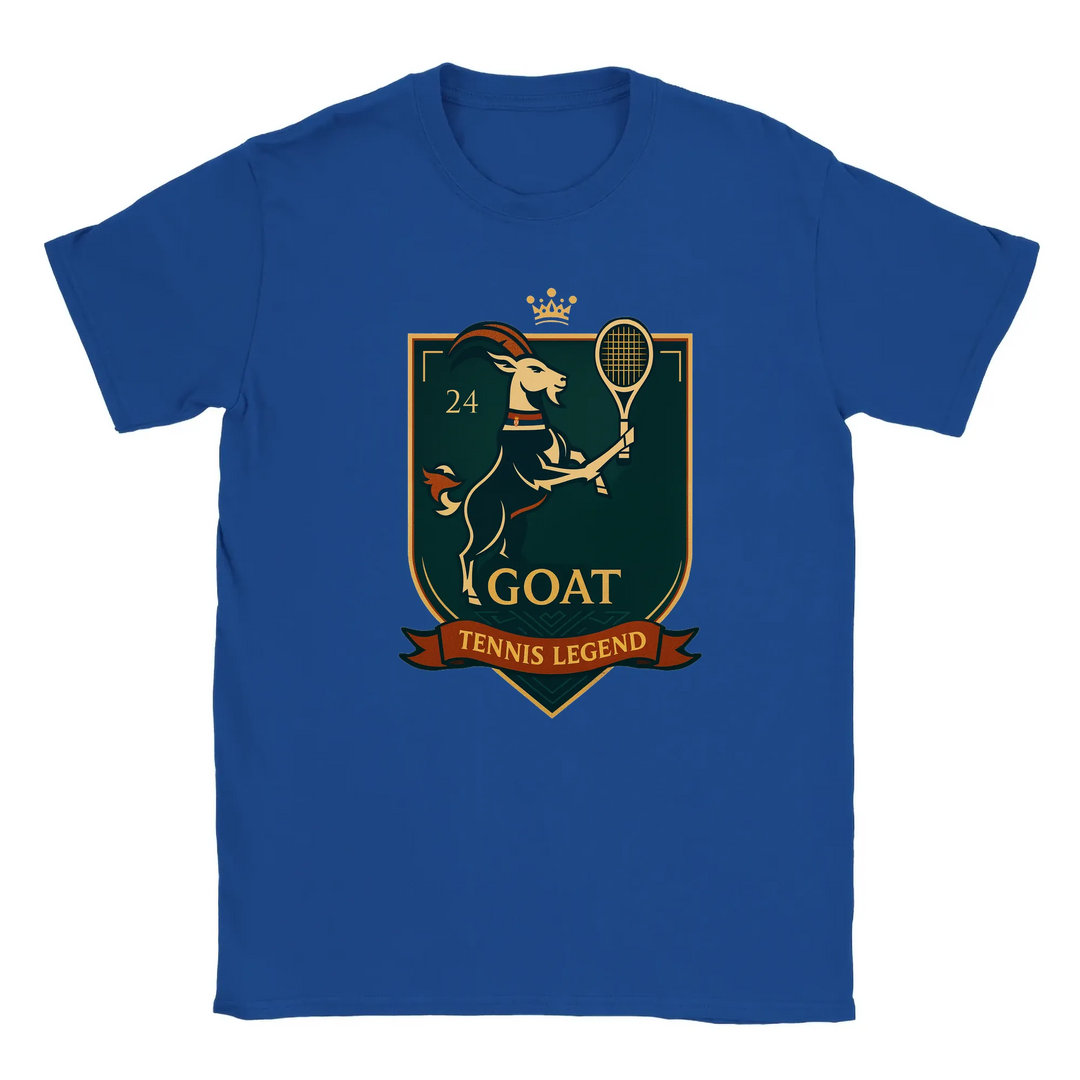 Image Navy de Tshirt Tennis GOAT Nole
