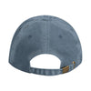 style Pastis Marseille Embroidered Cap 100 % cotton vintage dad low profile unstructured crown pre - curved visor ventilation eyelets fabric strap brass effect buckle perfect fit