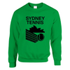シドニー テニス セーターは、快適さとスタイルを兼ね備えたユニセックスのスウェットシャツです。柔らかいコットンとポリエステルのブレンドで作られ、プラッシュな感触を提供します。