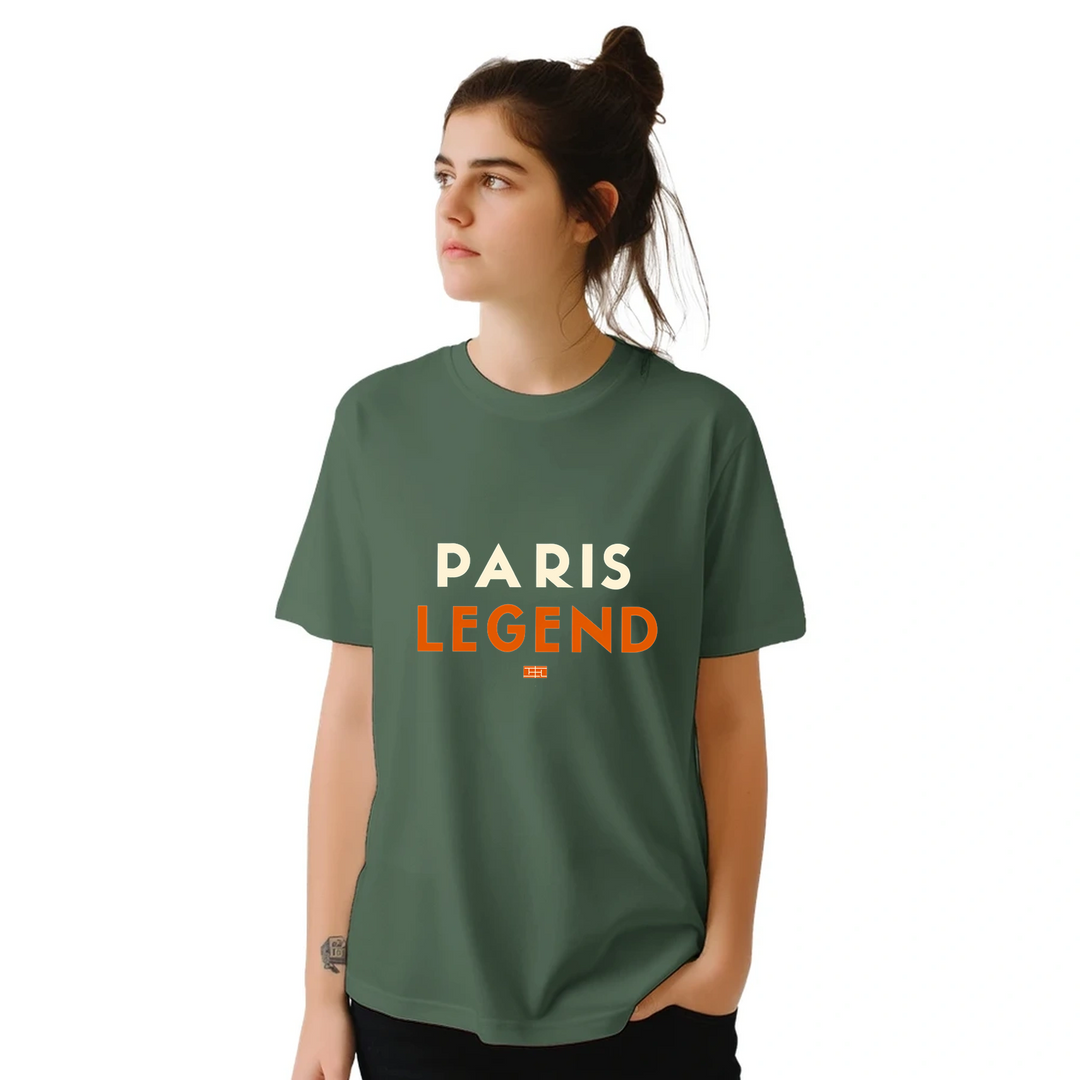 T-shirt T - shirt exclusif Tennis Paris Legend parfait passionnés style design unique esprit légendaire occasion le tailles S M L XL XXL