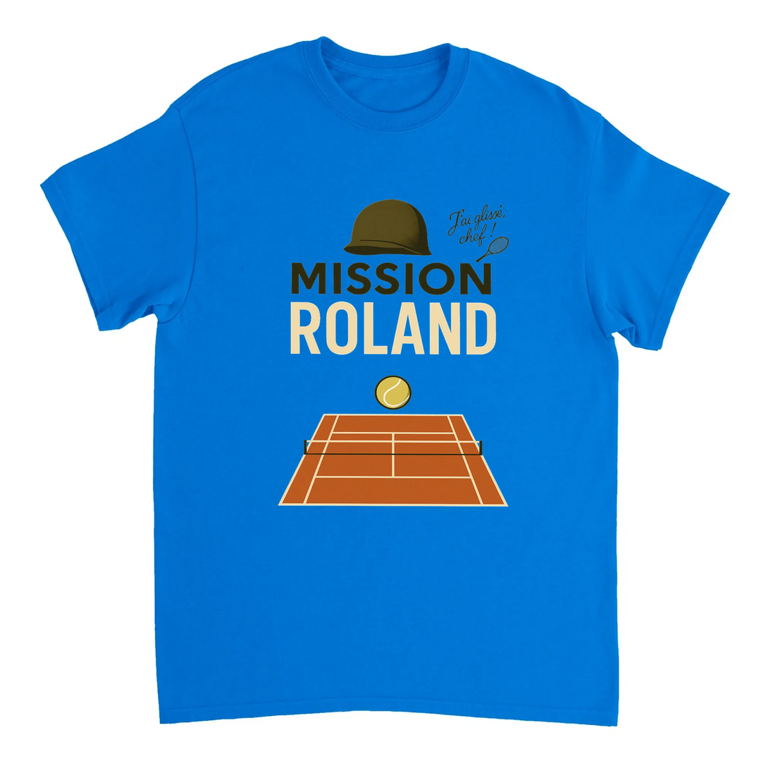 T-shirt game Mission Roland Tennis 6 t shirt stylish tee spirit perfect players fans comfort durability sports wardrobe new favorite today tees high quality cotton ultimate