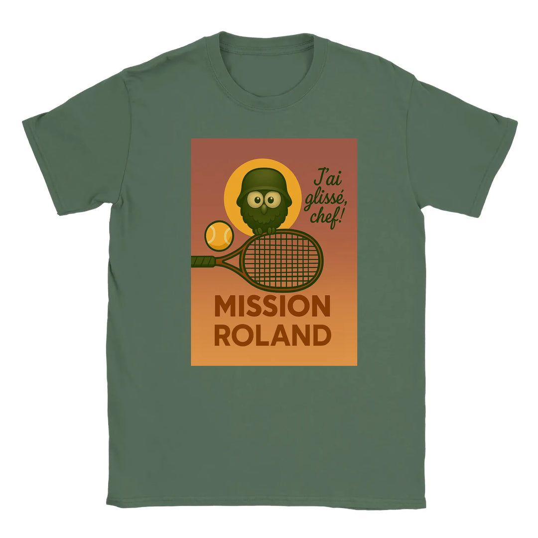 Image Military de Mission Roland Tennis Tshirt