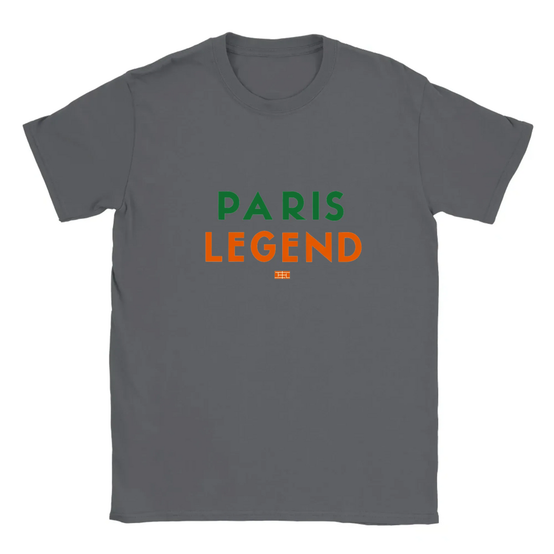 Image Dark Grey de Tshirt Tennis Paris Legend 2
