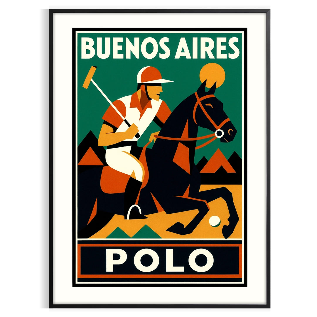 vibrant spirit Buenos Aires stunning sports poster fresh green sleek gray tones enthusiast piece energy space favorite today available convenience