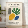 Affiche Matisse célèbres papiers blanc orange reproduction Henri grand format pleine charme une touche artistique intérieur A4 cm A0