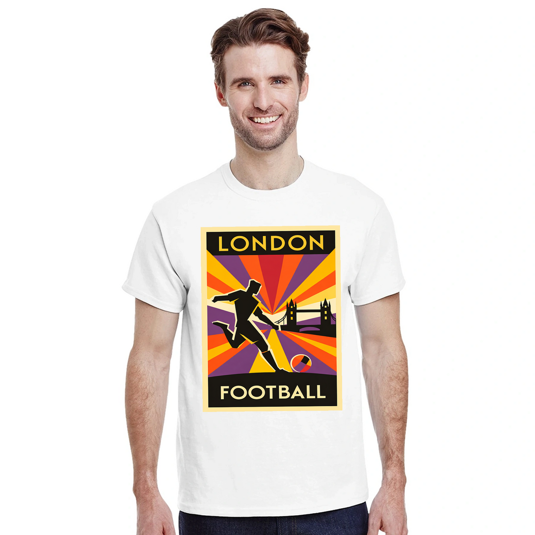 Stylisches T-Shirt, das deine Leidenschaft für Londoner Fußball zeigt. Ideal für Spieltage oder Freizeit, aus weichem, atmung