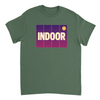 Camiseta de ténis indoor, perfeita para entusiastas do desporto, feita em algodão durável e confortável
