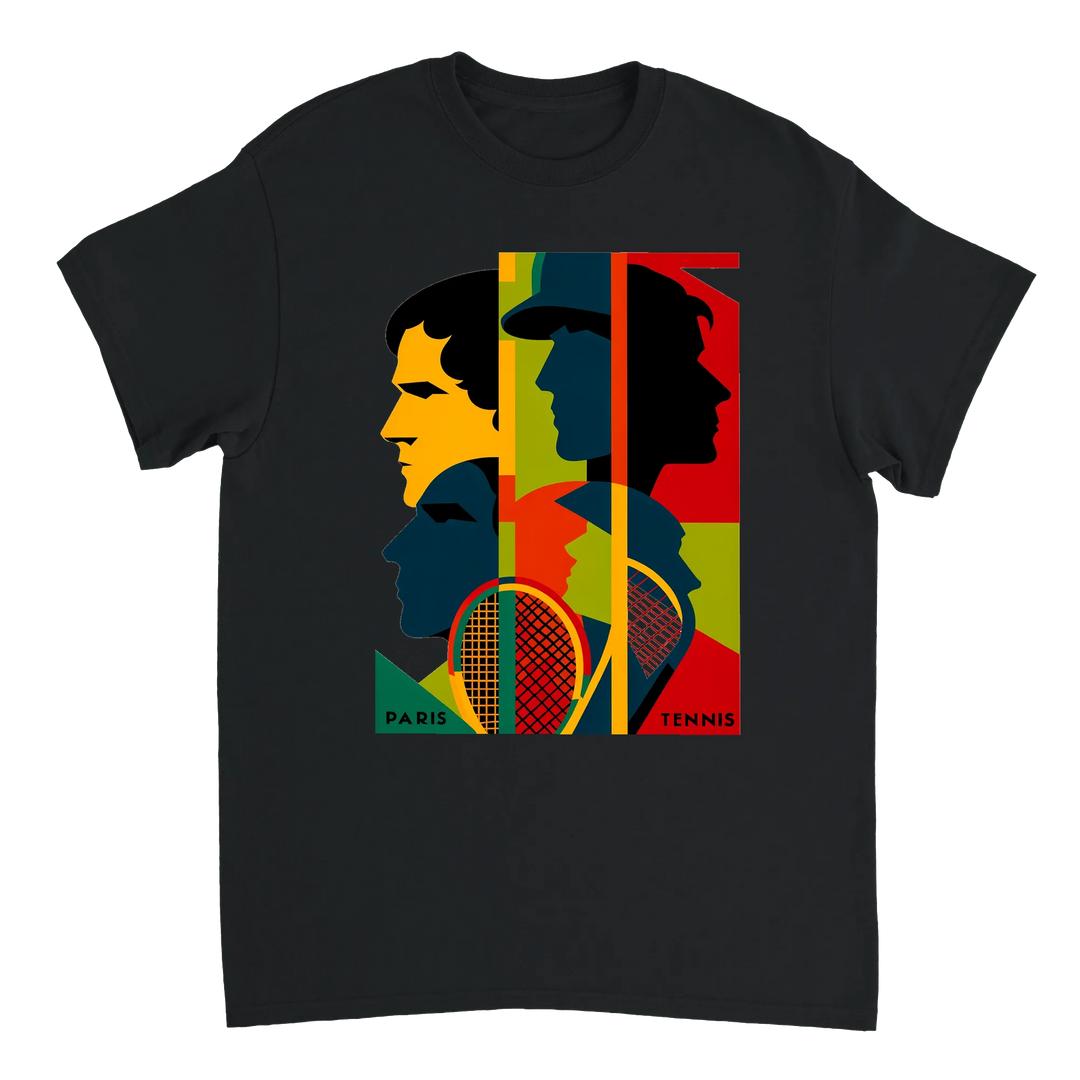 テニス愛好者にぴったりのトーナメントテニスTシャツ。スタイリッシュなデザインで、コートでも観客席でも活躍します。快適なコットン素材で、あなたのワードローブに欠かせない一着です。