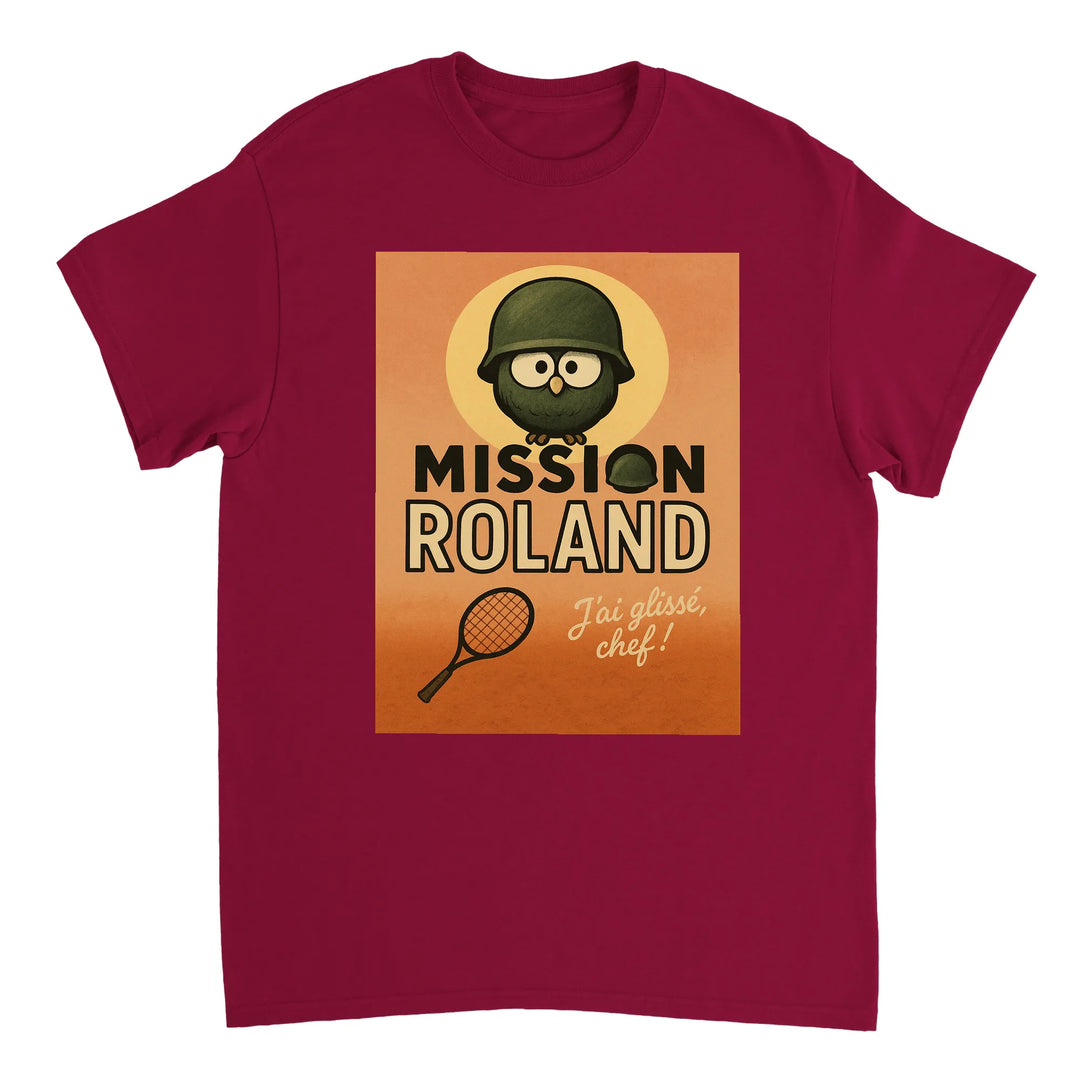 T-shirt T - shirt exclusif Roland Tennis 3 parfait tous passionnés unique confort style idéal amour sport court maintenant sensation disponibles S M L XL XXL