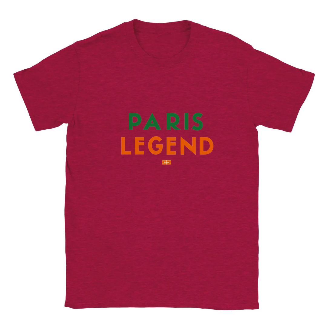 Image Red de Tshirt Tennis Paris Legend 2