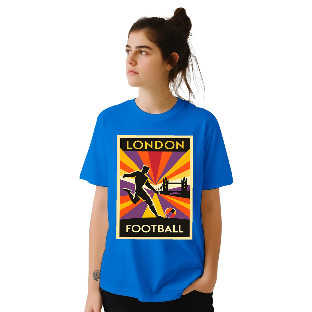 Stylisches T-Shirt, das deine Leidenschaft für Londoner Fußball zeigt. Ideal für Spieltage oder Freizeit, aus weichem, atmung