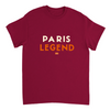 T-shirt T - shirt exclusif Tennis Paris Legend parfait passionnés style design unique esprit légendaire occasion le tailles S M L XL XXL