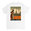 Tennis T-shirt med stilren design inspirerad av Paris, perfekt för tennisälskare. Finns i storlekarna S till XXL