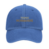 un style décontracté casquette Tennis Normandie Brodé 100 % coton brossé confort élégance vintage une broderie directe couronne structurée œillets ventilation sangle boucle laiton accessoire idéal