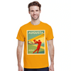 Camiseta com um gráfico do Augusta National Golf Club