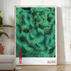 Αγοράστε αυτό το εντυπωσιακό αφίσα εμπνευσμένη από τη Yayoi Kusama, με ροή καφέ και πράσινων αποχρώσεων. Ιδανικό για λάτρεις