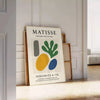 Affiche Matisse célèbres papiers blanc orange reproduction Henri grand format pleine charme une touche artistique intérieur A4 cm A0