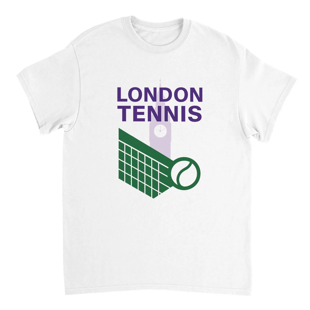ロンドンテニスTシャツは、スポーツとファッションを愛する人々に最適なスタイリッシュなデザインです。サイズはSからXXLまで揃っています。