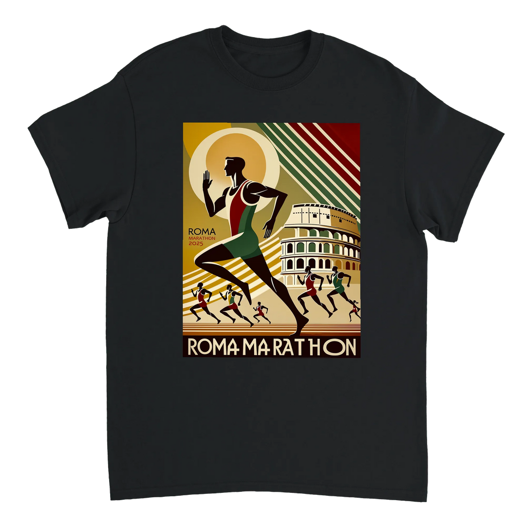 T-shirt passion Rome Marathon 5 t shirt striking design iconic tee perfect athletes fans high quality fabric comfort wardrobe love race sizes available M L XL XXL
